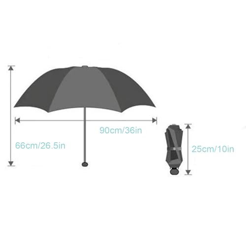 ShaqMars lace parasol umbrella Folding Anti-uv Sunshade Vintage Embroidered Sun Protection (Azure) - Image 4