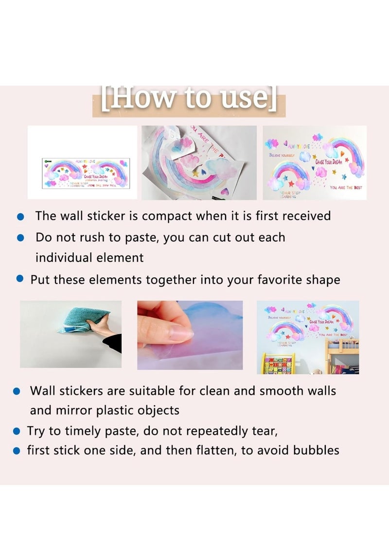 RATSAW - Fluorescent Wall Stickers Fluorescent 3D Realistic Sticker Dots Stars Moon and Planet Glow in The Dark DIY Luminous Adhesives Decals for Kids Bedroom Ceiling Walls Living Room Decorations - Image 1