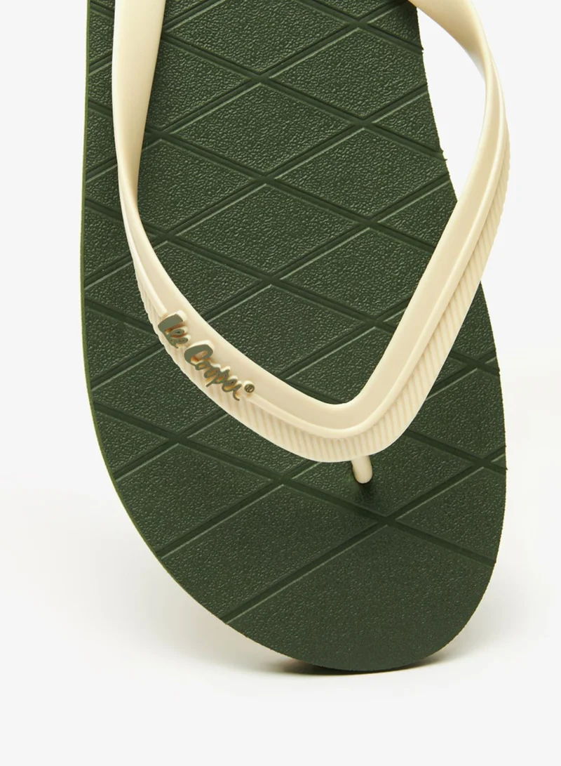 Lee Cooper Logo Flip Flops