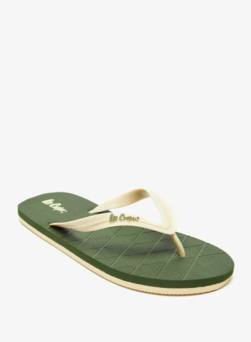 Lee Cooper Logo Flip Flops