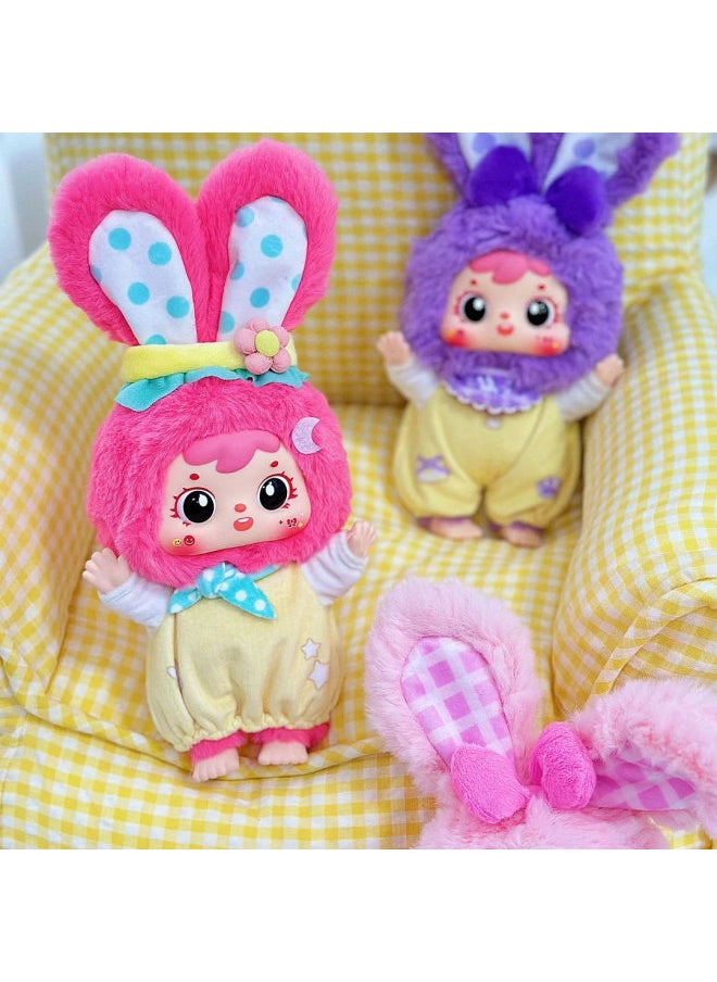 Generic - Genuine Three Small Wool 400 Body First Generation Moe Pet Pair Plush Series Blind Box Trendy Play Hand Doll Gift-Color:Etier Octopus Series Plush 1st Generation (6 Pcs/end 36 Pcs/box)-Specification:End Box - Image 1