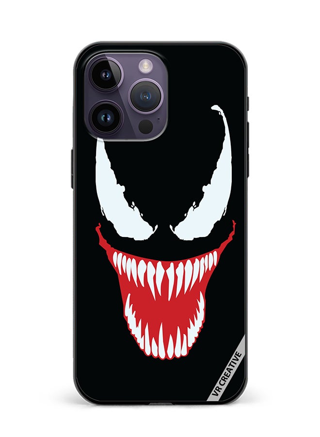 VR CREATIVE Protective Case Cover For Apple iPhone 15 Pro Spider Man Evil Design Multicolour - Image 1