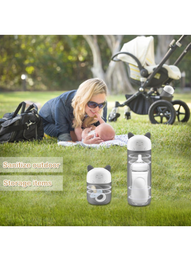 Bimirth Portable Uv Disinfection Box Ozone Bottle Sterilizer Uv Nipple Cosmetic Brush Disinfection Box - Image 4