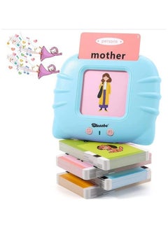Generic "An educational toy for children: Listen and Learn with audible flashcards for kids aged 1 to 8 years. The educational card set includes 112 double-sided cards | 112 cards - 224 words."  - Image 2