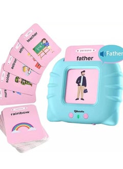 Generic "An educational toy for children: Listen and Learn with audible flashcards for kids aged 1 to 8 years. The educational card set includes 112 double-sided cards | 112 cards - 224 words."  - Image 4