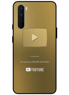 Protective Case Cover For OnePlus Nord Smart Series Printed Protective Case Cover for OnePlus Nord Gold YouTube Creator Awards