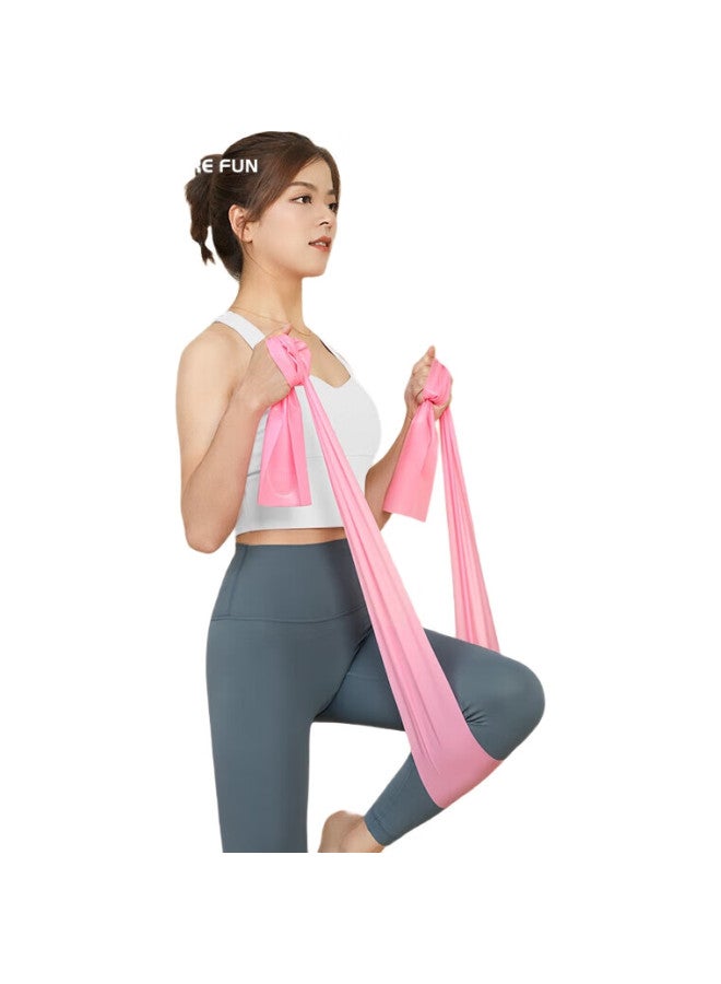 Lexi Fitness Elastic Band Women'S Yoga Strength Training Stretching Shoulder Opening Resistance Band Back Training Resistance Band Light Blue 10 Lbs - Image 2