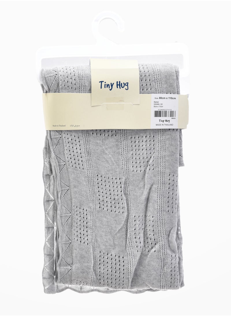 Tiny Hug Newborn Baby Blanket, Soft and Warm Blanket for Newborns  - Image 1