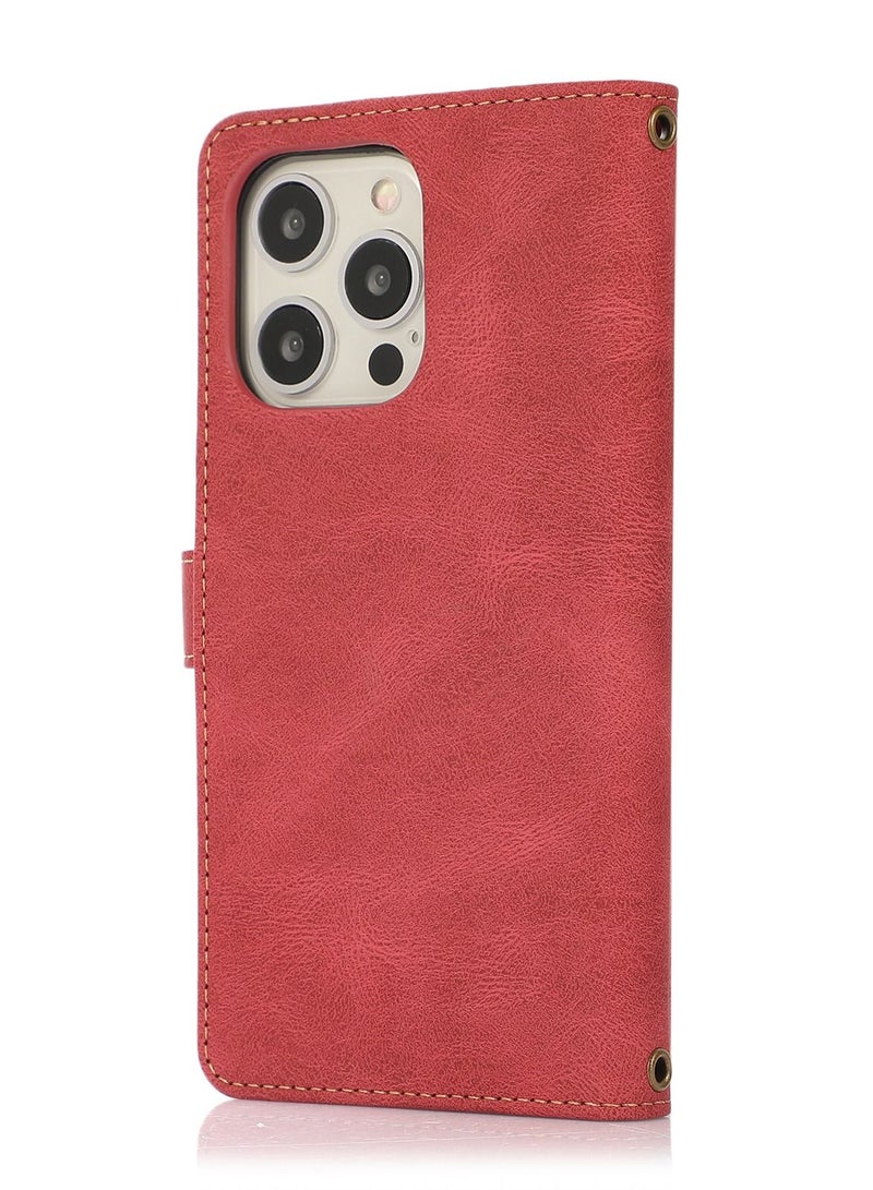 Suteni Flip Cover iPhone Protective Leather Case - Image 1
