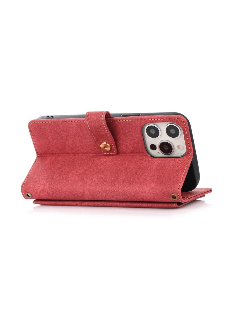 Suteni Flip Cover iPhone Protective Leather Case - Image 3