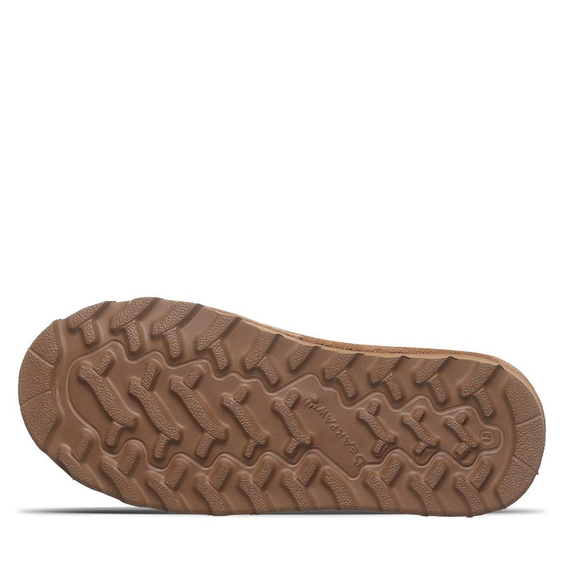 BEARPAW Shorty Youth Ankle Boot Hickory Size 3 | Comfortable & Durable Slip On Winter Boot for Kids - Image 4