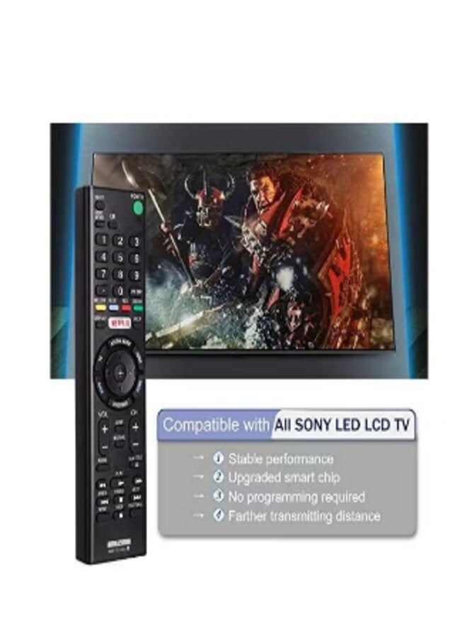 RMT-TX100U Universal Remote Control for Sony-TV-Remote, for All Sony Bravia LCD LED HD Smart TVs, with Netflix Buttons - Image 3