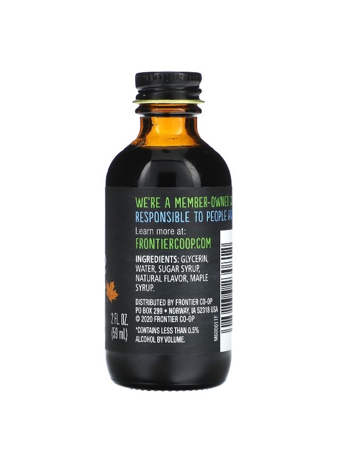 Frontier Co-op Frontier Co-op, Maple Flavor, Non-Alcoholic, 2 fl oz (59 ml)  - Image 2