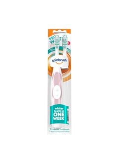 Pro Whiten Battery-Powered Electric Toothbrush Value Pack, Medium Bristles, Batteries Included, 1 Brush & 1 Replacement Head - pzsku/Z889A4FC28902073E6B13Z/45/_/1733730038/ad26fa48-2d8a-4c6e-99f8-67f241509d53