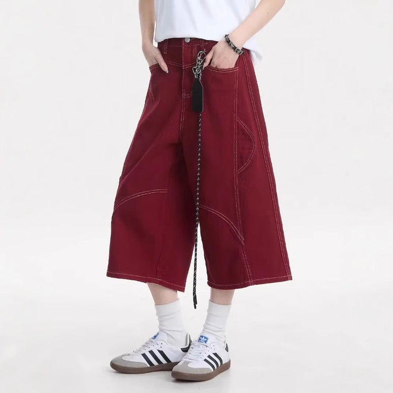 Unisex Classic Denim Jeans Loose Fit Daily Outdoor Wear - Image 5