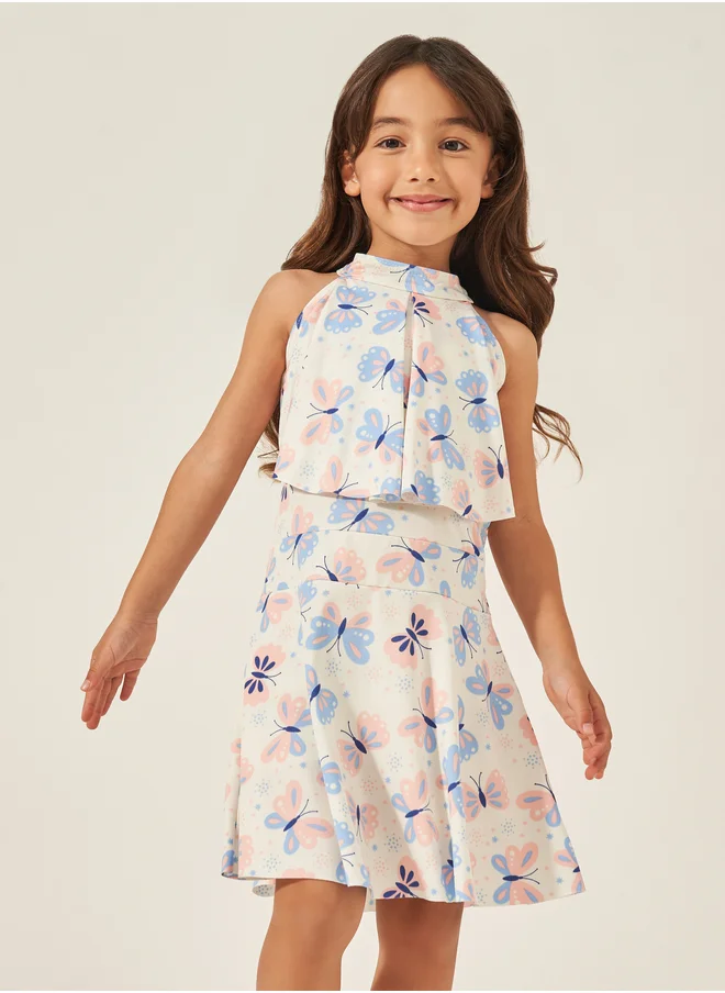Styli Styli Butterfly Print Swimsuit