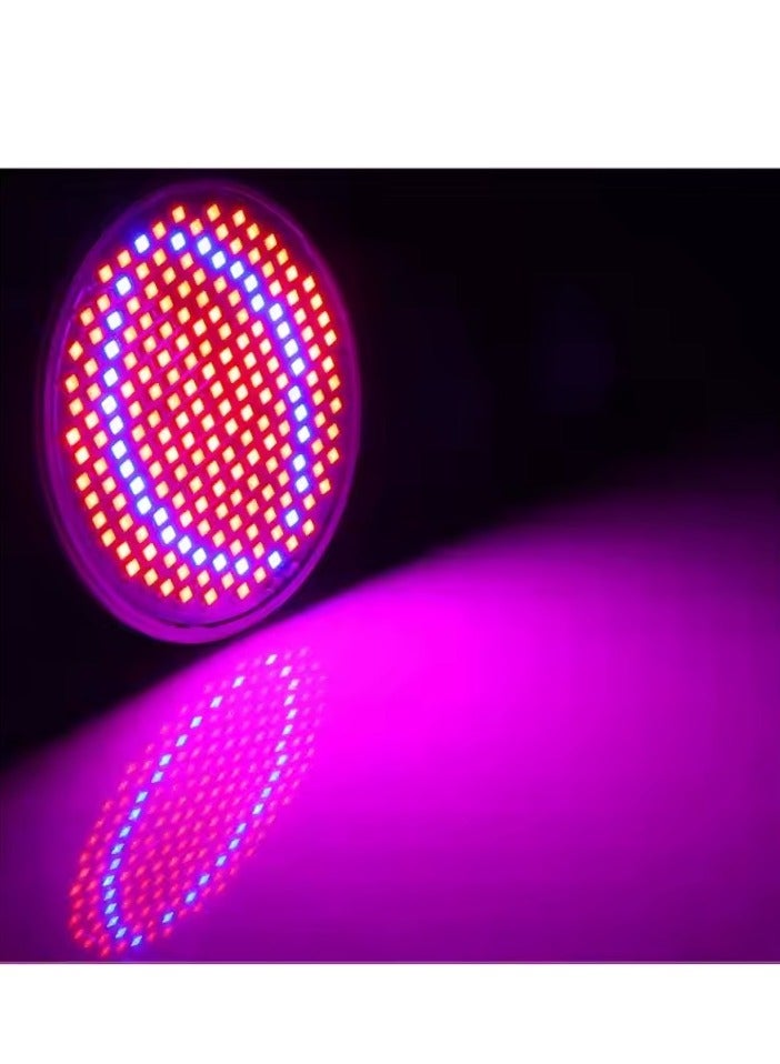 Loquat LED Grow Light Bulb 360 Degree Flexible Lamp Holder Clip, Suitable for Plants, Flowers, Vegetables, Planting Indoor Greenhouse Hydroponics, Fill Light, E27/200 Beads/2835 Plant Grow Light Succulent Plants - Image 3