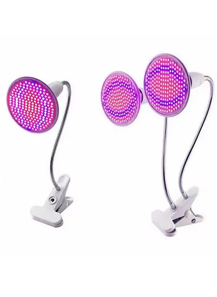 Loquat LED Grow Light Bulb 360 Degree Flexible Lamp Holder Clip, Suitable for Plants, Flowers, Vegetables, Planting Indoor Greenhouse Hydroponics, Fill Light, E27/200 Beads/2835 Plant Grow Light Succulent Plants - Image 5