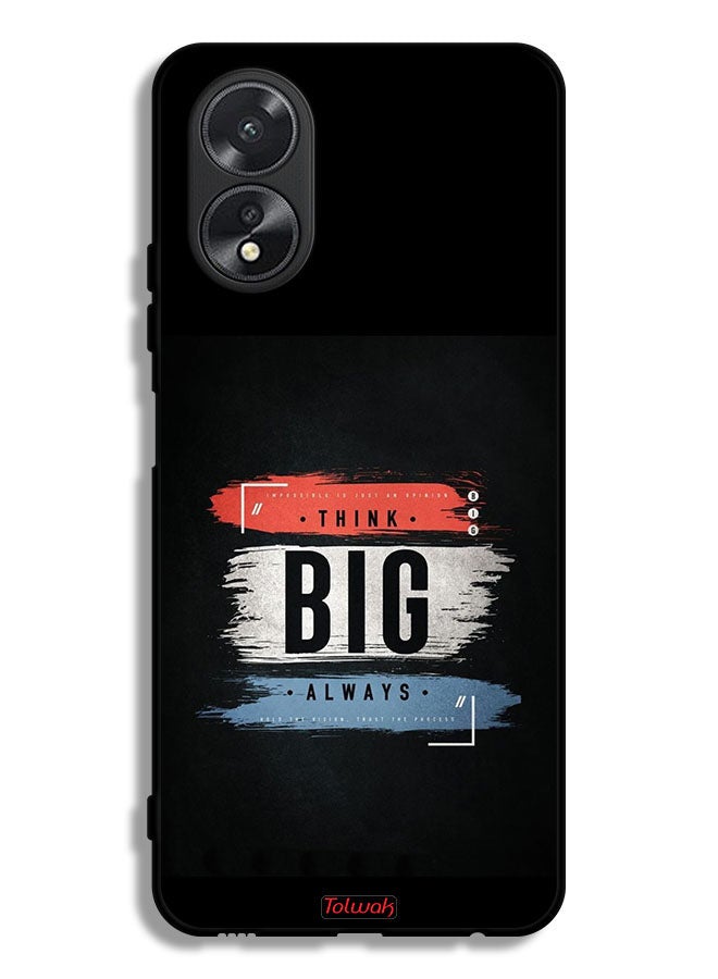 Tolwak Oppo A38 Protective Case Cover Think Big Always - Image 1