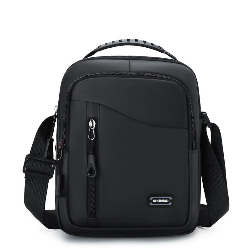 New Men'S Multi-Functional Shoulder Messenger Bag Business Commuter Waterproof Large Capacity Travel Backpack - Image 1