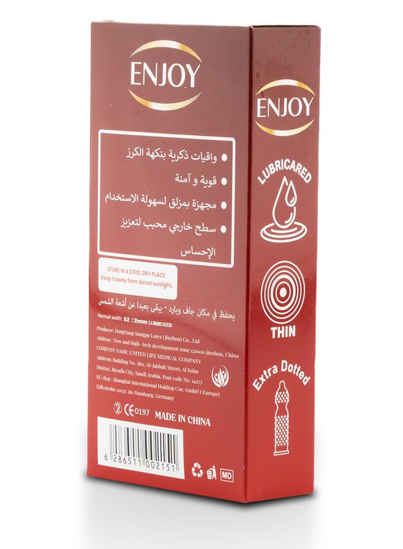 إنجوي واقيات ذكرية بنكهة الكرز – 12 قطعة – راحة وجودة يومية - Image 2