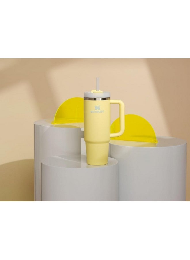 Stanley Stanley Quencher H2.0 Tumbler with Handle & Straw 30 oz | Twist On 3-Way Lid | Cupholder Compatible for Travel | Insulated Stainless Steel Cup | BPA-Free | Pomelo  - Image 4