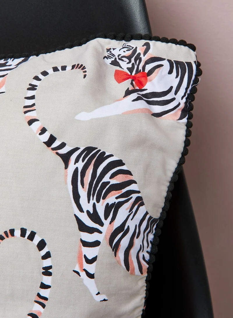 YVONNE ELLEN Tonal Tiger Cushion 45 X 45Cm