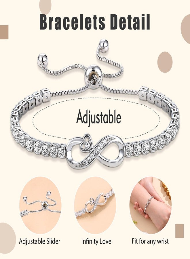 Btysun 18th Birthday Gifts for Teens, Happy 18th Birthday Decorations Infinity Bracelets 18 Year Old Gifts Daughter Gift from Mom Niece Sister Jewelry - Image 5