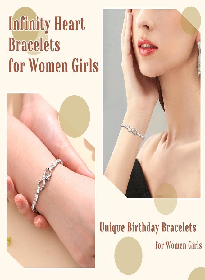 Btysun 18th Birthday Gifts for Teens, Happy 18th Birthday Decorations Infinity Bracelets 18 Year Old Gifts Daughter Gift from Mom Niece Sister Jewelry - Image 4