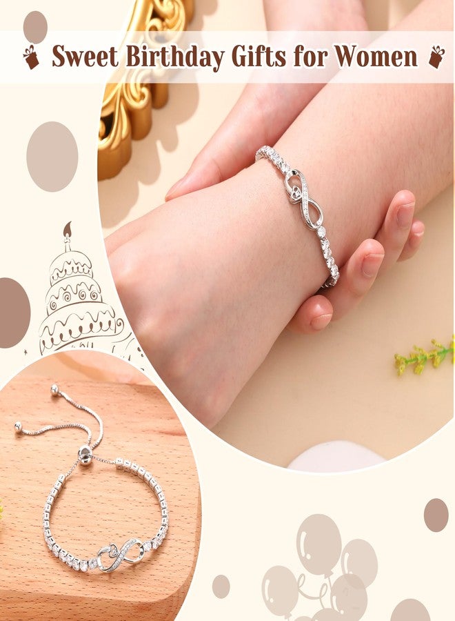 Btysun 18th Birthday Gifts for Teens, Happy 18th Birthday Decorations Infinity Bracelets 18 Year Old Gifts Daughter Gift from Mom Niece Sister Jewelry - Image 2