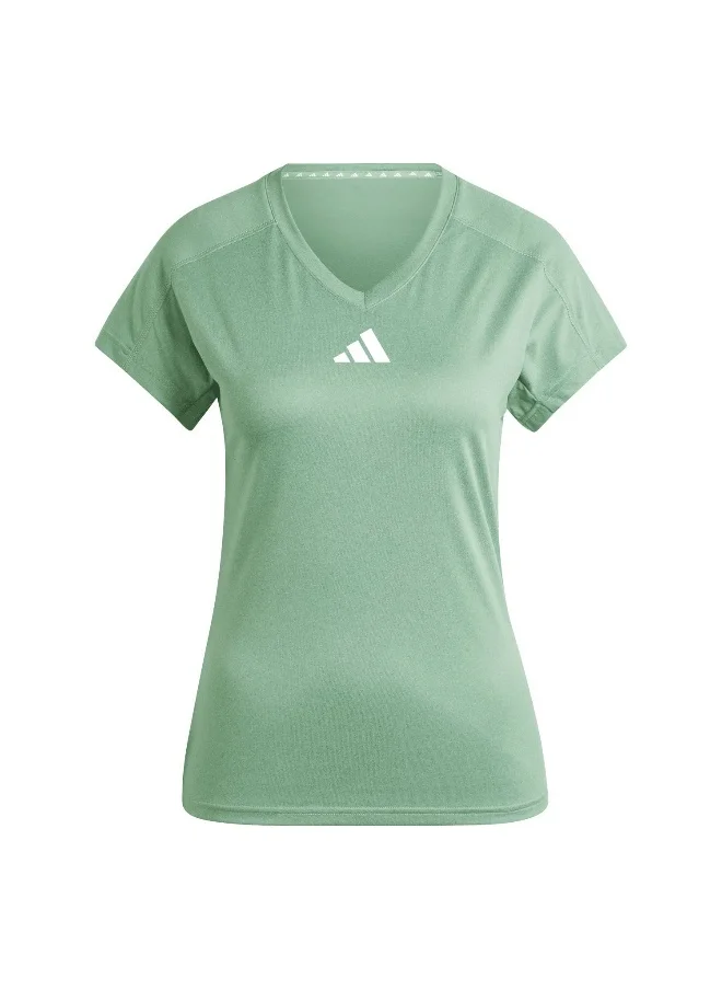 adidas Originals Adidas We Min T Green Training T-Shirts For Women Xs
