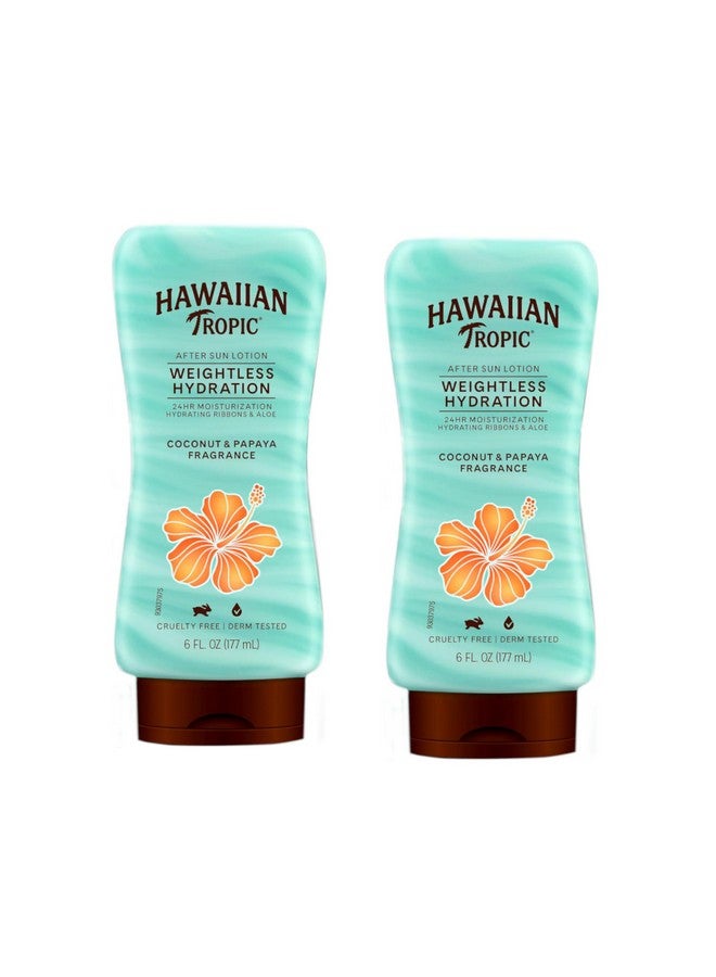 Hawaiian Tropic Silk Hydration After Sun Lotion 6Oz (2 Pack)