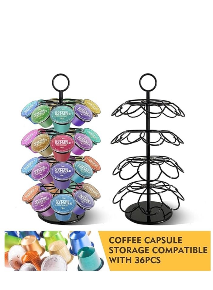 Coffee Capsule Storage Holder Compatible with 36PCS with Nescafe Espresso Coffee 16 Capsules 88grams  - Image 4