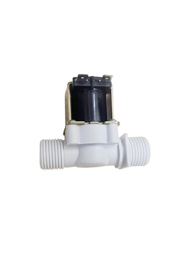 GREDIA صمام كهربائي 1/2" DC 12V N/C مغلق عادةً لتحويل تدفق المياه - Image 1