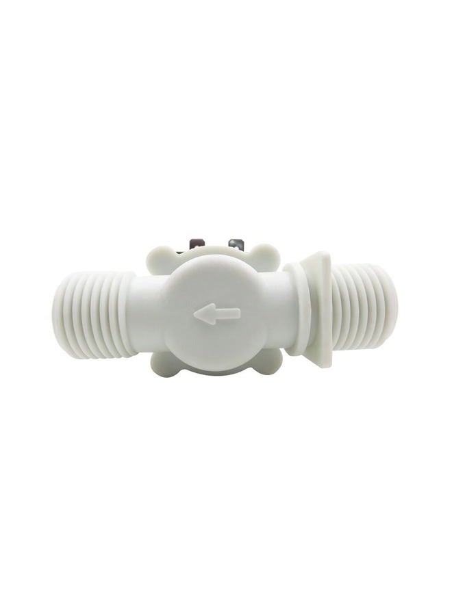 GREDIA صمام كهربائي 1/2" DC 12V N/C مغلق عادةً لتحويل تدفق المياه - Image 4
