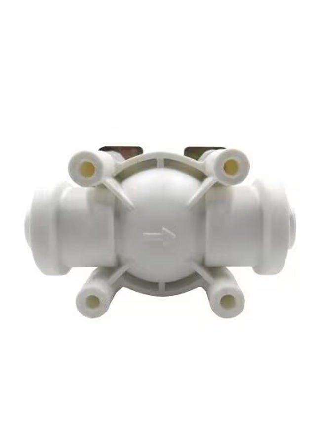 GREDIA صمام كهربائي 1/2" DC 12V N/C مغلق عادةً لتحويل تدفق المياه - Image 3
