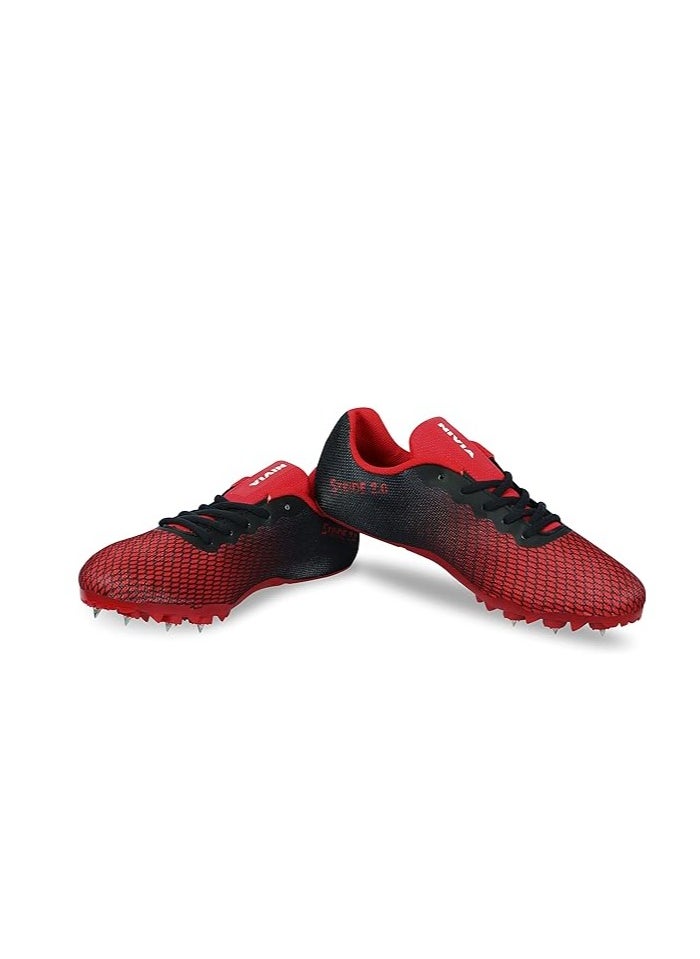 Nivia - Spikes Strider 2.0 Running Shoes | For Running, Jogging, Training, Gym | Breathable Mesh | Comfortable | Cushion | Light Weight | 10 UK / 11 US / 44 EU - Image 1