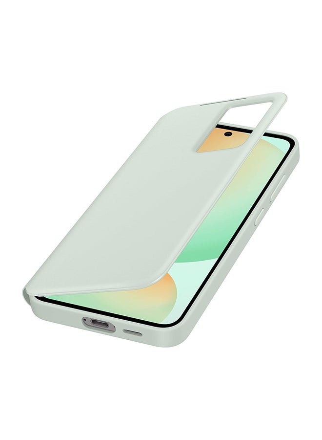Samsung Galaxy S24 FE Wallet Case - Light Green - Image 4