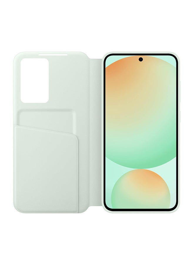 Samsung Galaxy S24 FE Wallet Case - Light Green - Image 3
