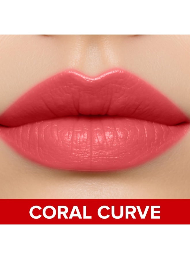 Daily Life Forever52 Satin Finish Lip Paint | Long-Lasting 16-Hour Wear | Moisturizing, Lightweight | Glossy, Smooth & Plump Lips (Coral Curve 04, Pink 4g) - Image 3