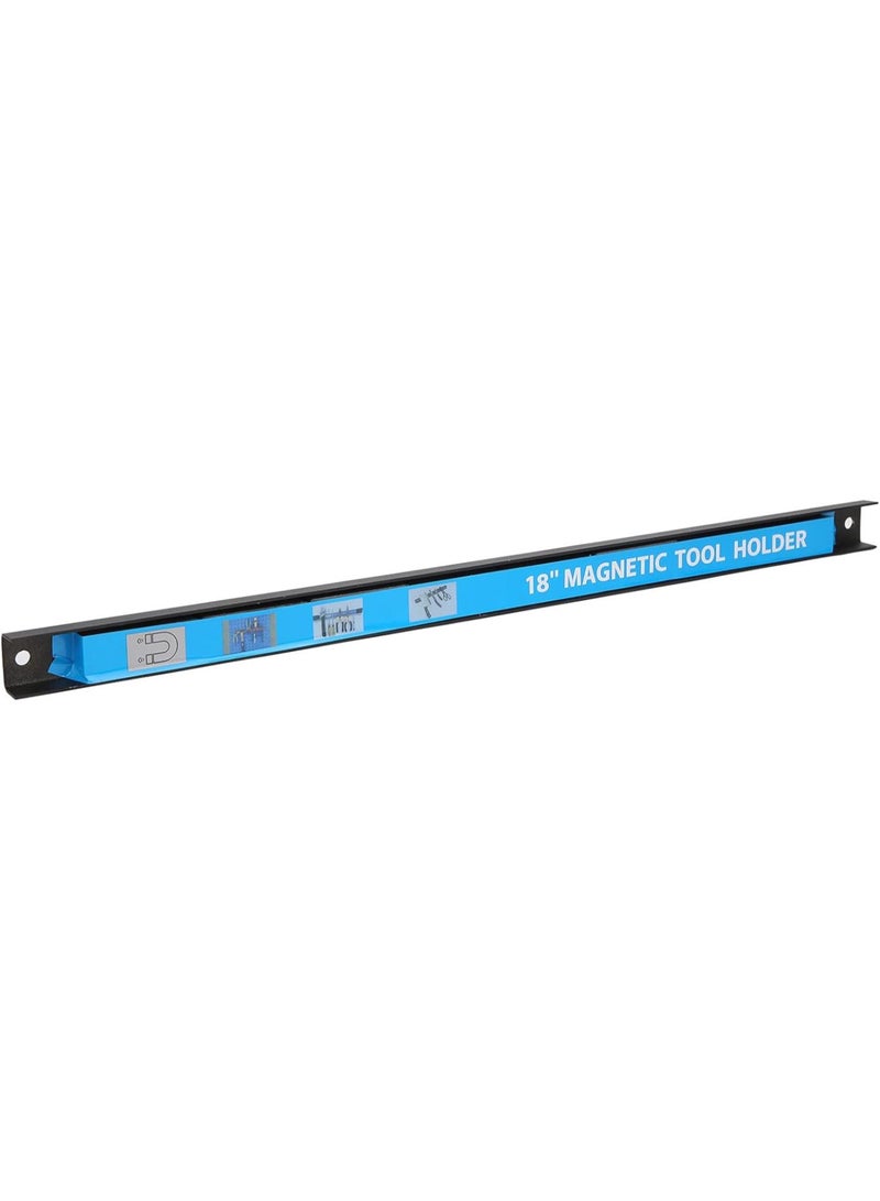 GGOOT Magnetic Strip Tool Rack, 18in Easy To Take Powerful Magnet Tool Holder for Hardware Tools for Hardware Storage Magnetic Rack - Image 2