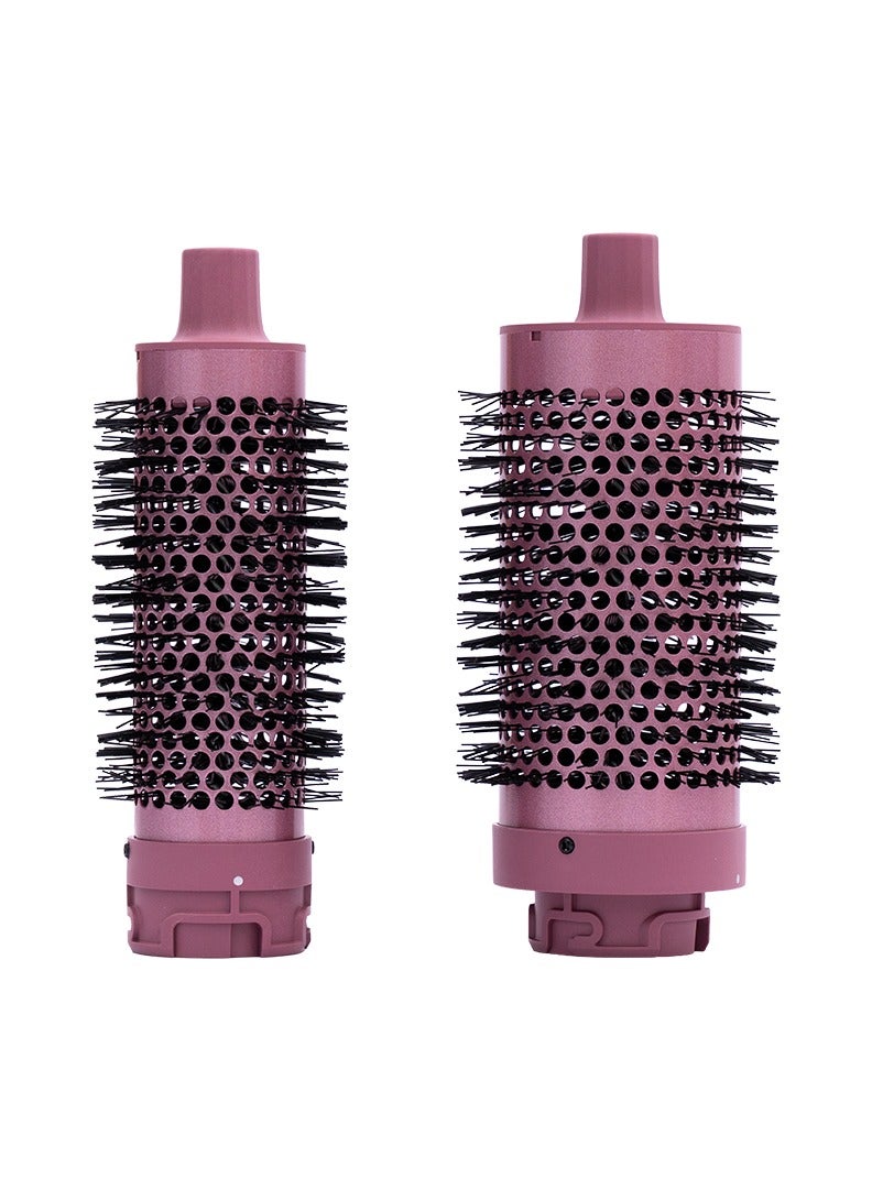 Clara Multi Styler Add-On Attachment - Ceramic Round Brush Set (Pink) – Blow Dry Styling Brushes for Volume & Smooth Finish pink - Image 1