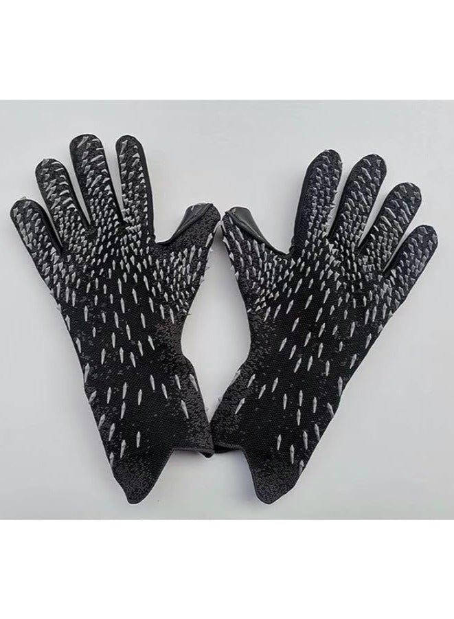 عام قفازات حارس فوتبول، قفازات تدريب حارس، قبضة قوية، غير قابلة للانزلاق ونظيفة، مناسبة للبالغين. - Image 2