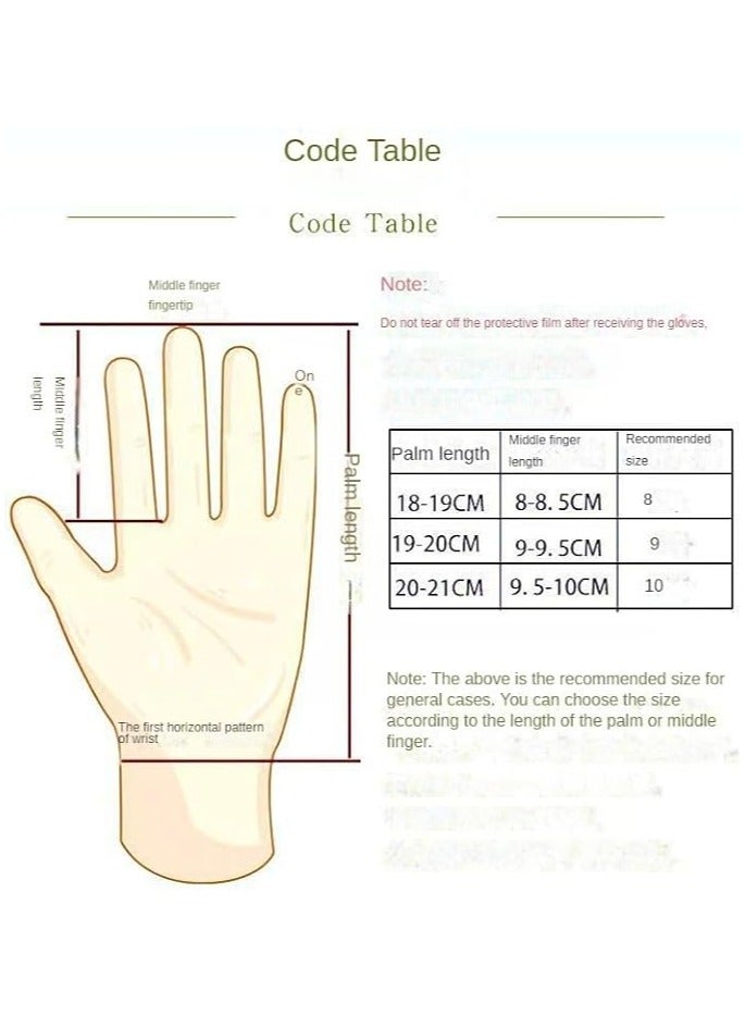 عام قفازات حارس فوتبول، قفازات تدريب حارس، قبضة قوية، غير قابلة للانزلاق ونظيفة، مناسبة للبالغين. - Image 3