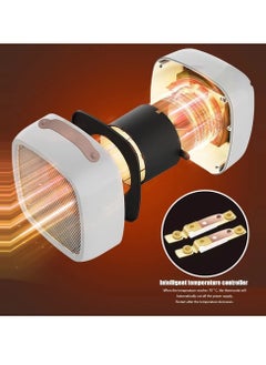 Zoom Plus Zoom Plus Portable heater suitable for home office desks, mini electrical space insulation air heater, warm fan, silent fast space heater  - Image 4