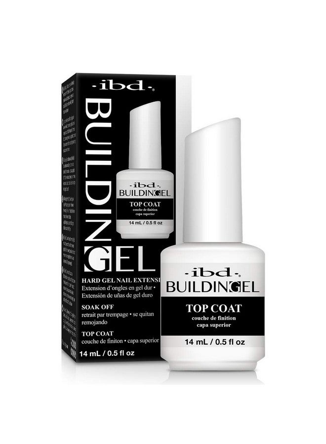 Ibd Building Gel Hard Gel Nail Extension Top Coat 0.5 Oz - Image 1