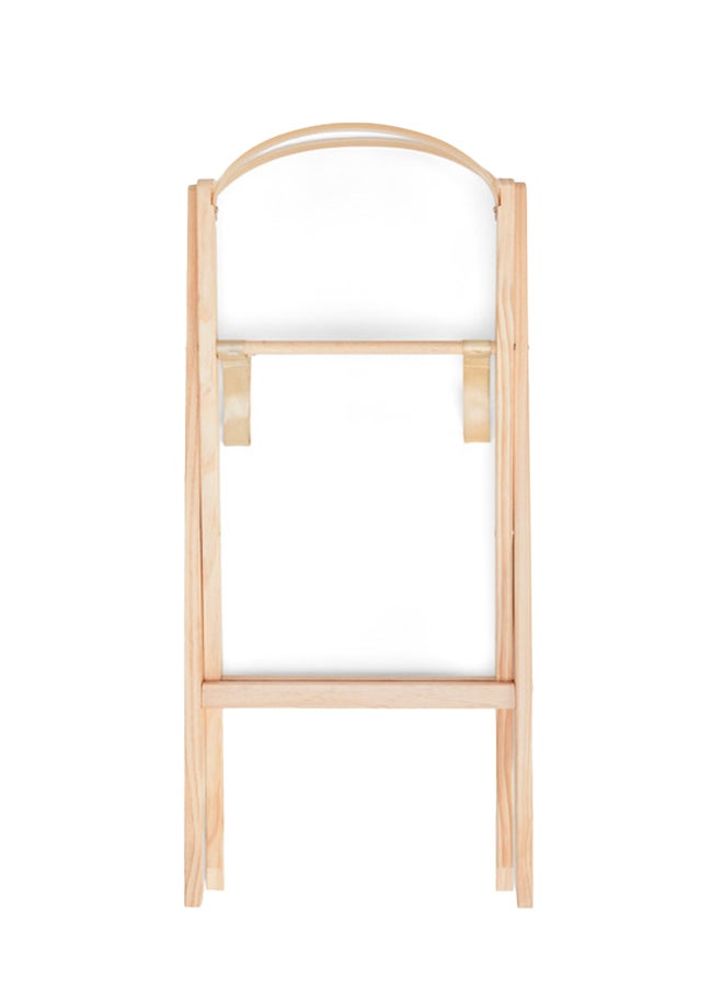 The Little Green Sheep Baskit Foldable Wooden Moses Basket Stand - Natural  - Image 1
