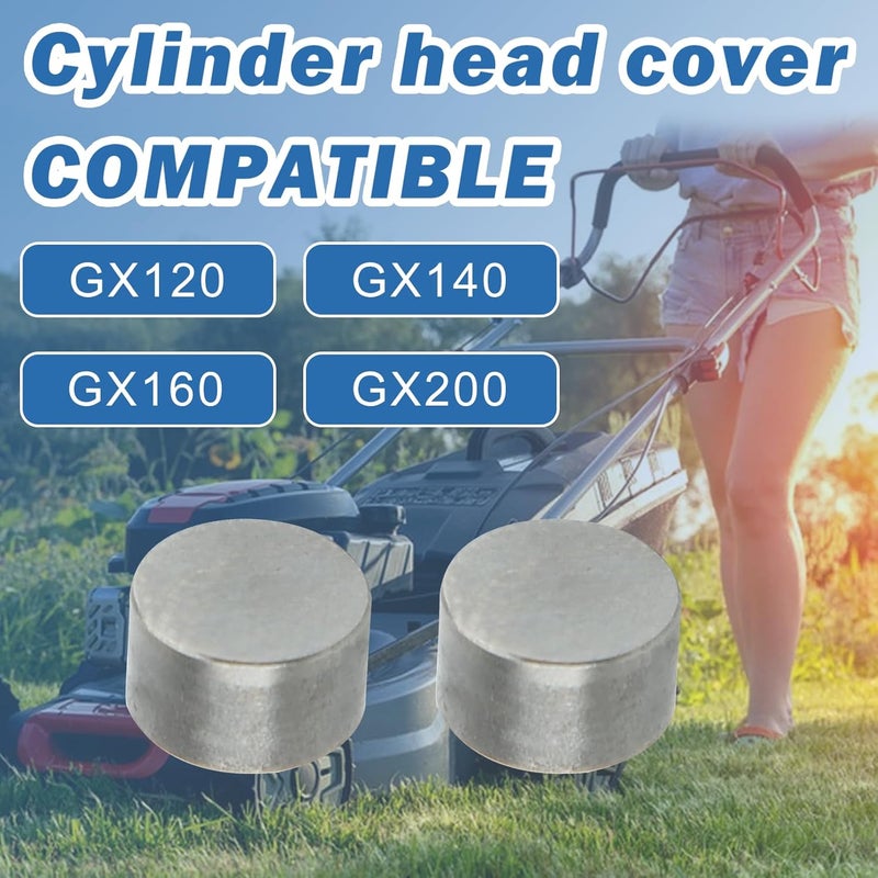 AUMEL 14781-ZE1-000 2Pcs/lot Valve Rotator Protection Cap Set for Hond GX120 GX140 GX160 GX200 Lawnmower Engine Part. - Image 2