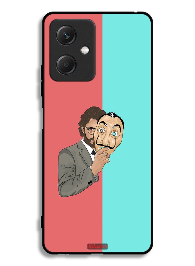 Tolwak Xiaomi Redmi Note 12 Protective Case Cover The Professor Art - Image 2