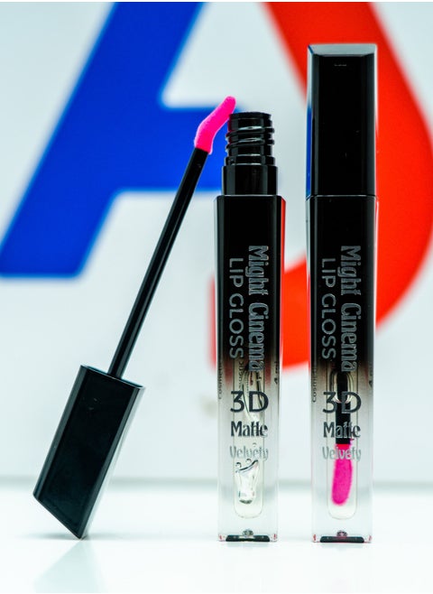 3D Matte Velvet Lip Gloss - 4 Ml